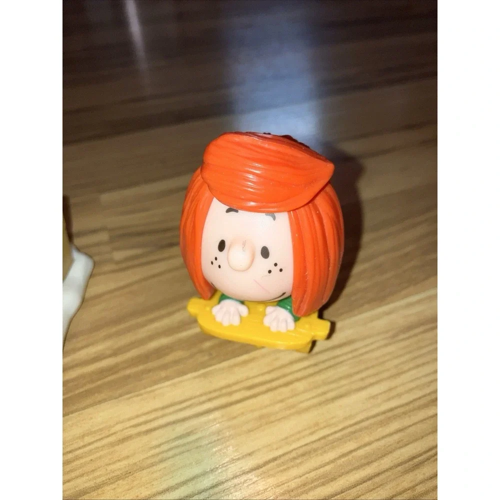 2015+ McDonald's Happy Meal Toys Peanuts Gang Charlie Brown Snoopy Linus 6pc Lot